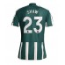Tanie Strój piłkarski Manchester United Luke Shaw #23 Koszulka Wyjazdowej 2023-24 Krótkie Rękawy